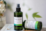 Eco-friendly fabric refresher spray – all-natural, chemical-free, and safe for families and pets.