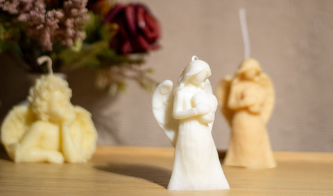 Lumânări din ceară de soia Angelic Love handmade Votive