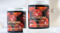 Lumânare eco-friendly Nectarines din ceară de soia cu parfum de nectarină coaptă